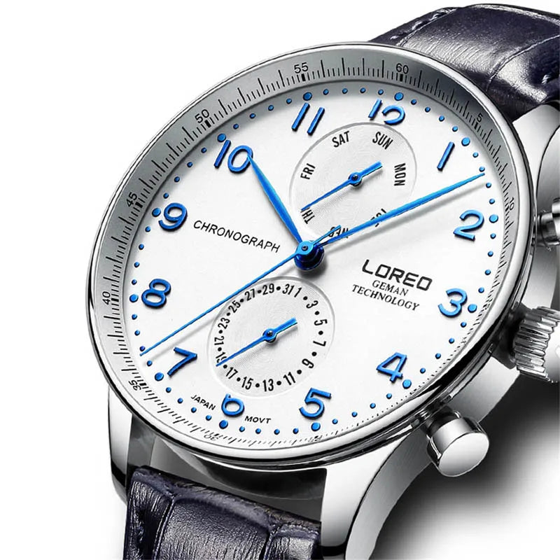 LOREO Top Brand Luxury Watch Men