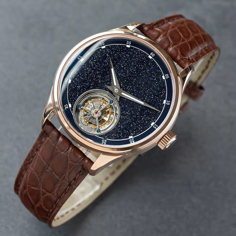 Sugess Tourbillon Master Mens Business Watches