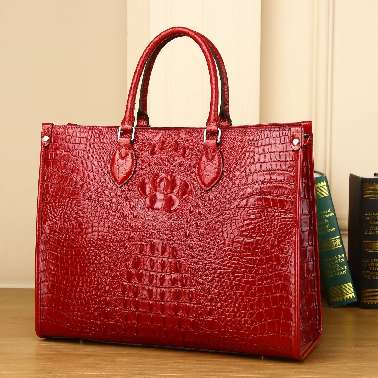 New Fashion 2026 Alligator Women Handbags Designer