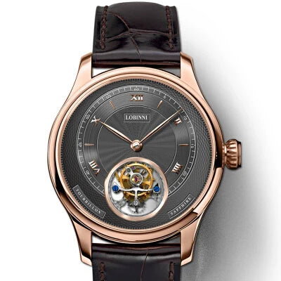 Luxury Roman Numerals Dial Watches Men's