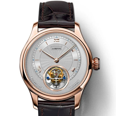 Luxury Roman Numerals Dial Watches Men's