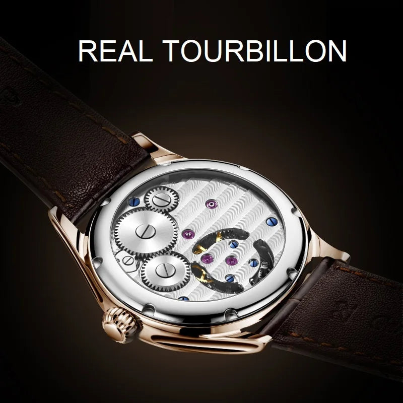AESOP Men's Real Flying Tourbillon Mechanical