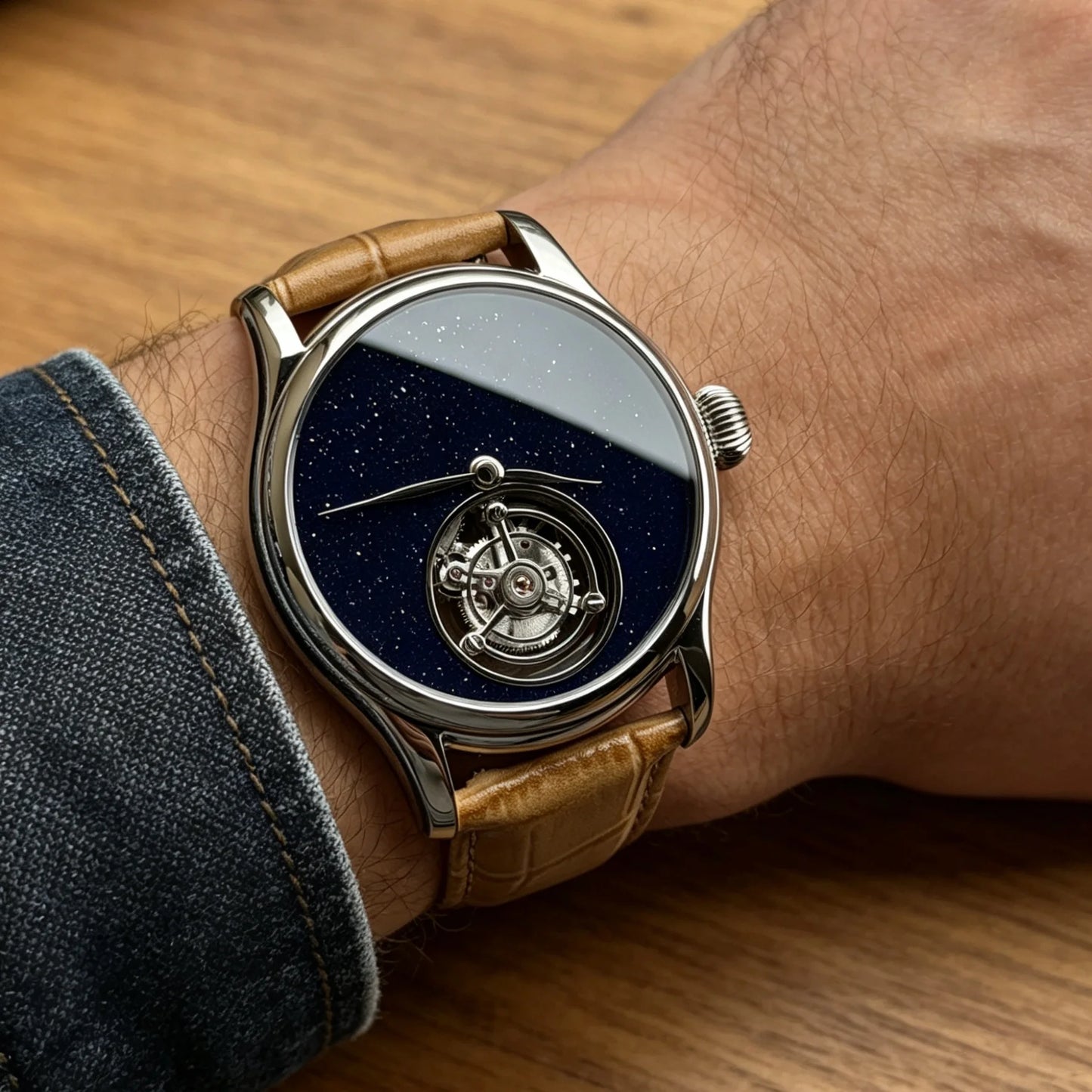Watch Men's Sapphire Luxury Mechanical