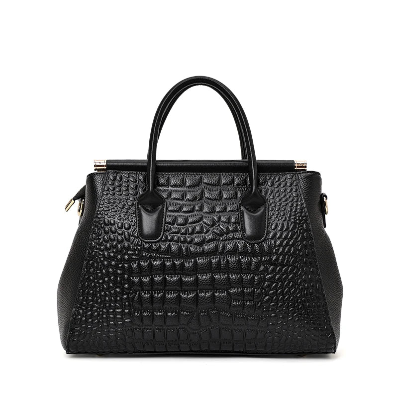 Aidrani Genuine leather women's , fashion crocodile