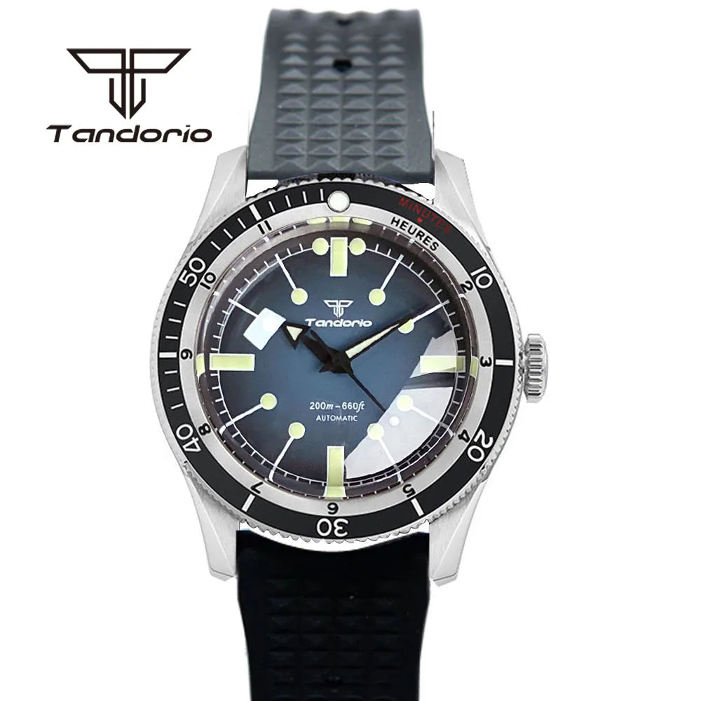 Automatic Watch for Men  Double Domed Sapphire Crystal