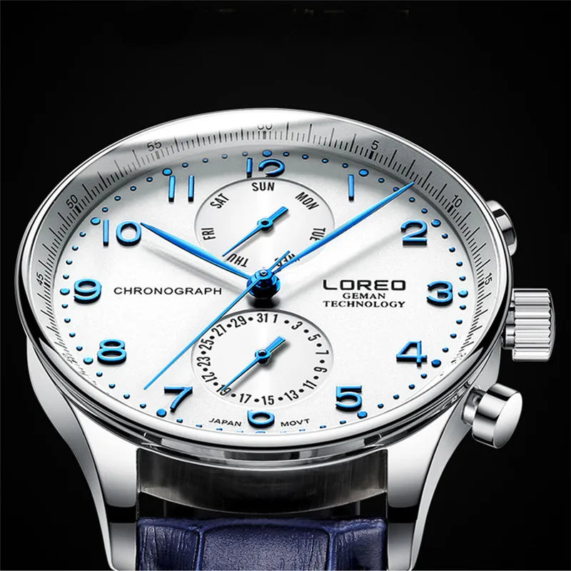 LOREO Top Brand Luxury Watch Men