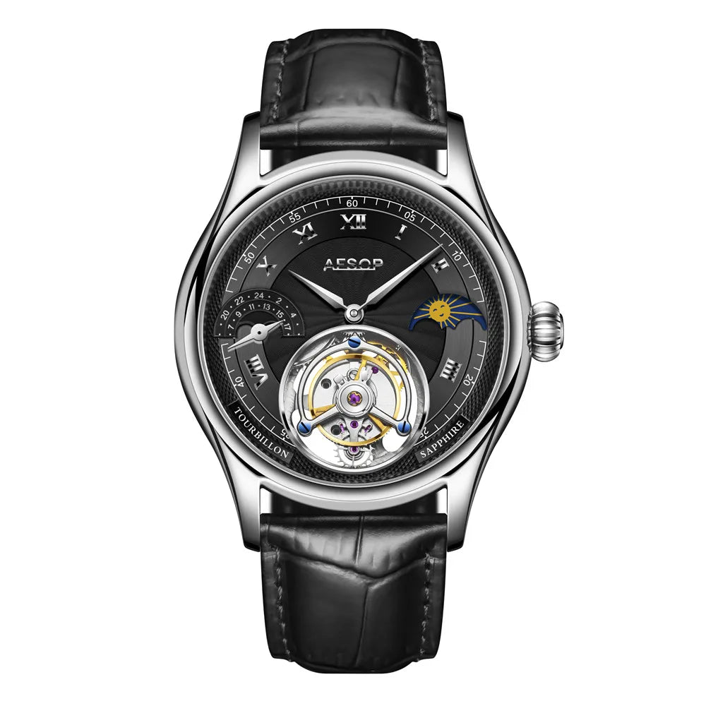 AESOP Men's Real Flying Tourbillon Mechanical