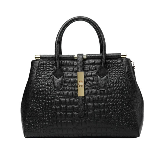 New Fashion Alligator Women Handbags Genuine Leather