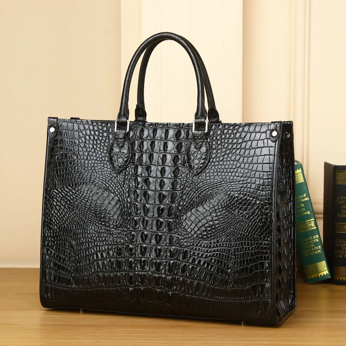 New Fashion 2026 Alligator Women Handbags Designer