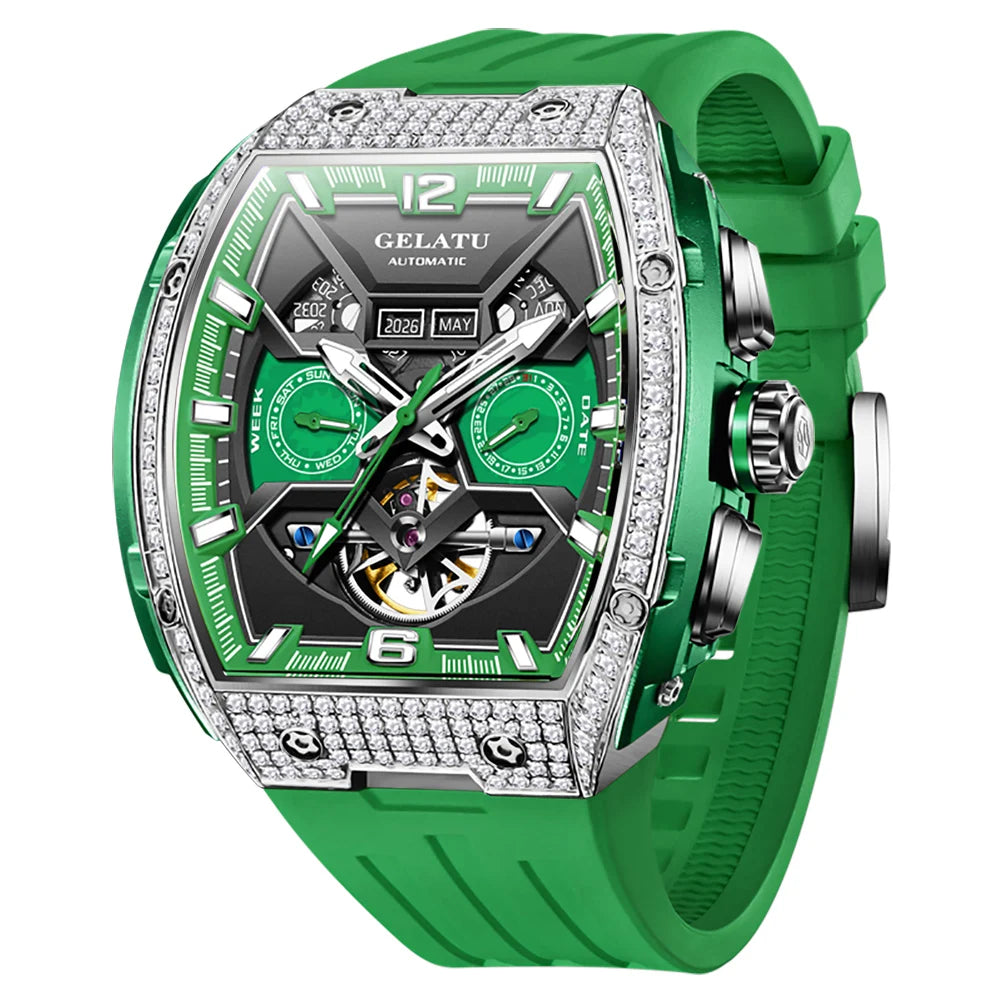 Top Brand Multifunction Men's Watch High Quality