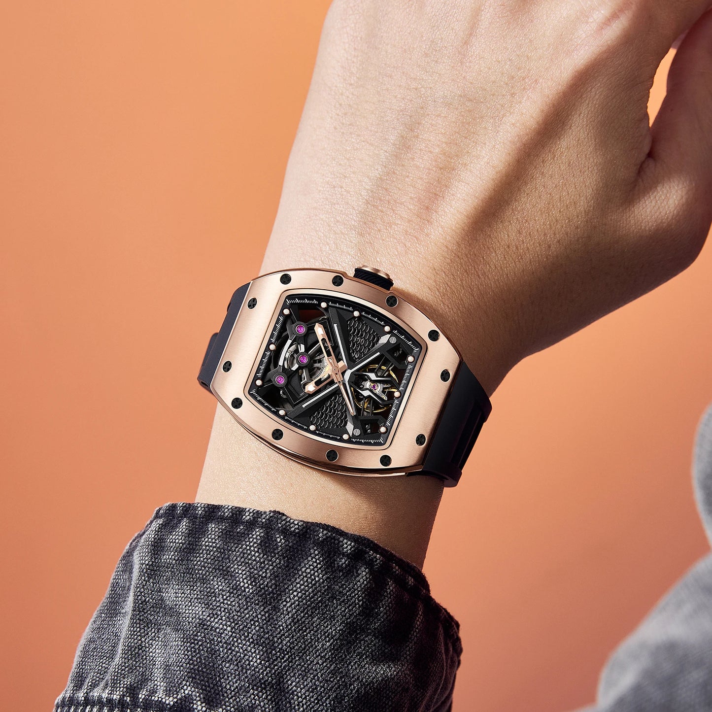 Tourbillon Automatic  Men Watch
