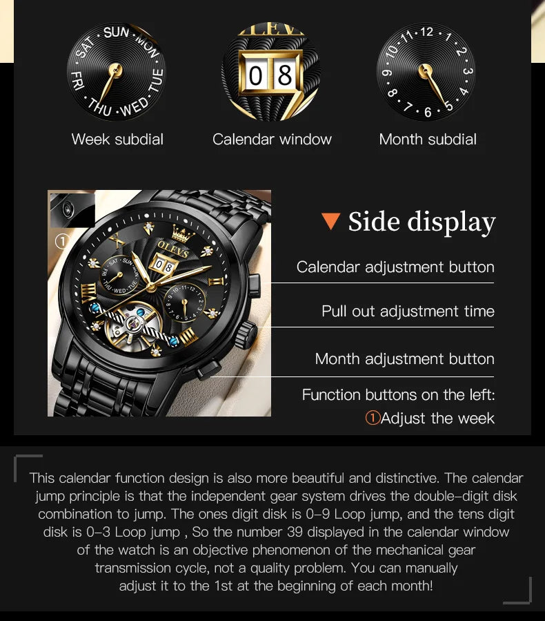OLEVS Classic Men's Watches