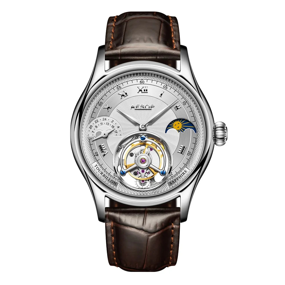 AESOP Men's Real Flying Tourbillon Mechanical