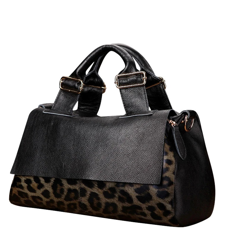 women's fashion bag premium leopard