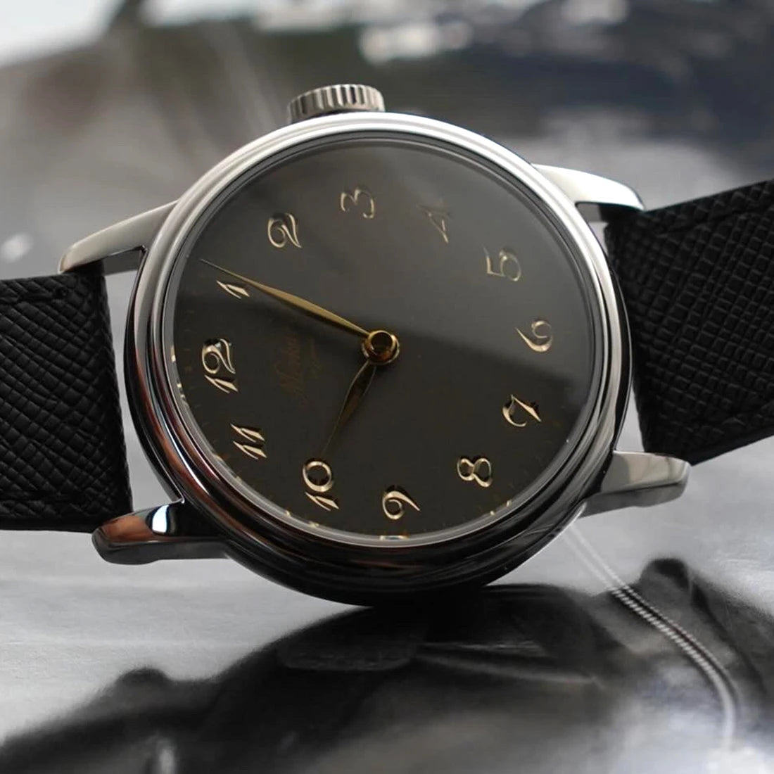 NEW Merkur Intaglio  Diver Watch Vintage