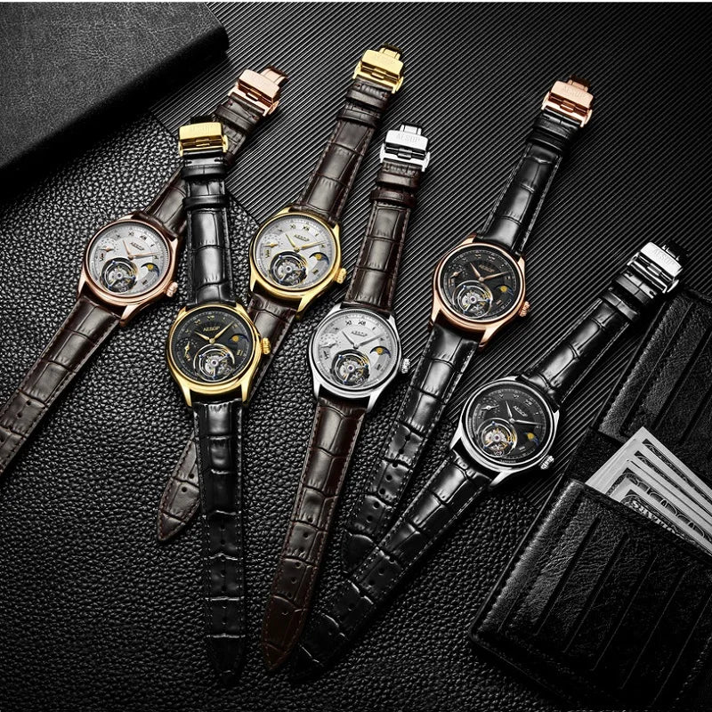 AESOP Men's Real Flying Tourbillon Mechanical