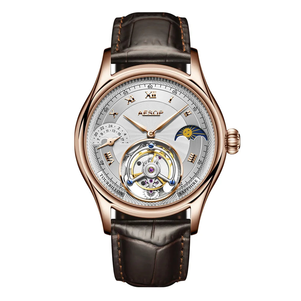 AESOP Men's Real Flying Tourbillon Mechanical