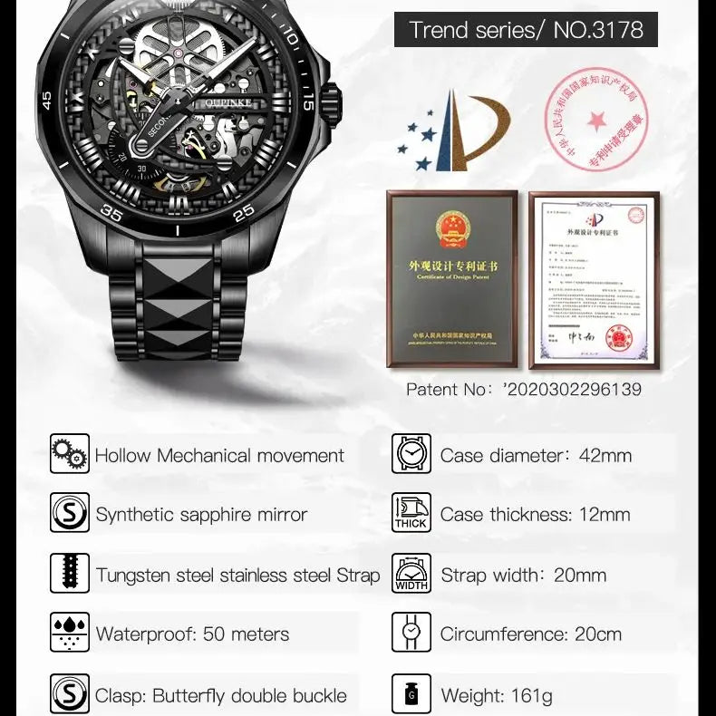 OUPINKE  Men Watch