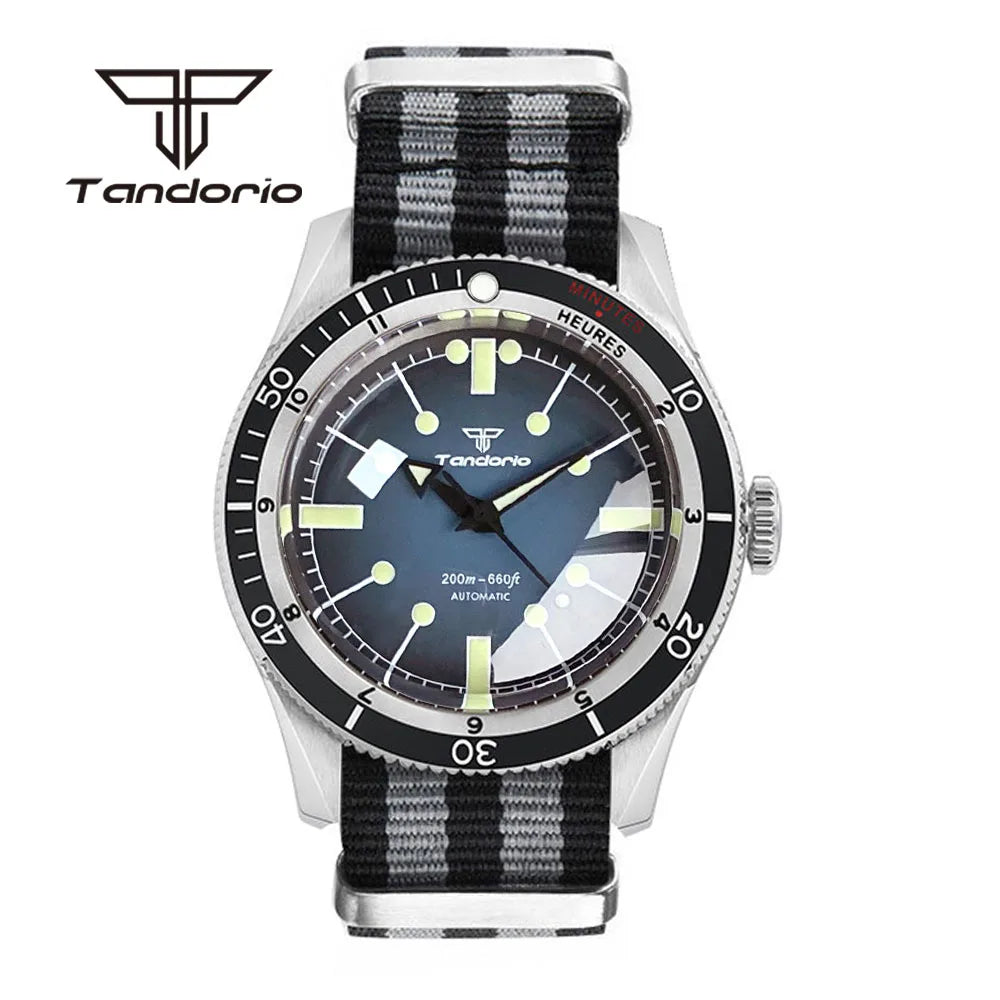 Automatic Watch for Men  Double Domed Sapphire Crystal