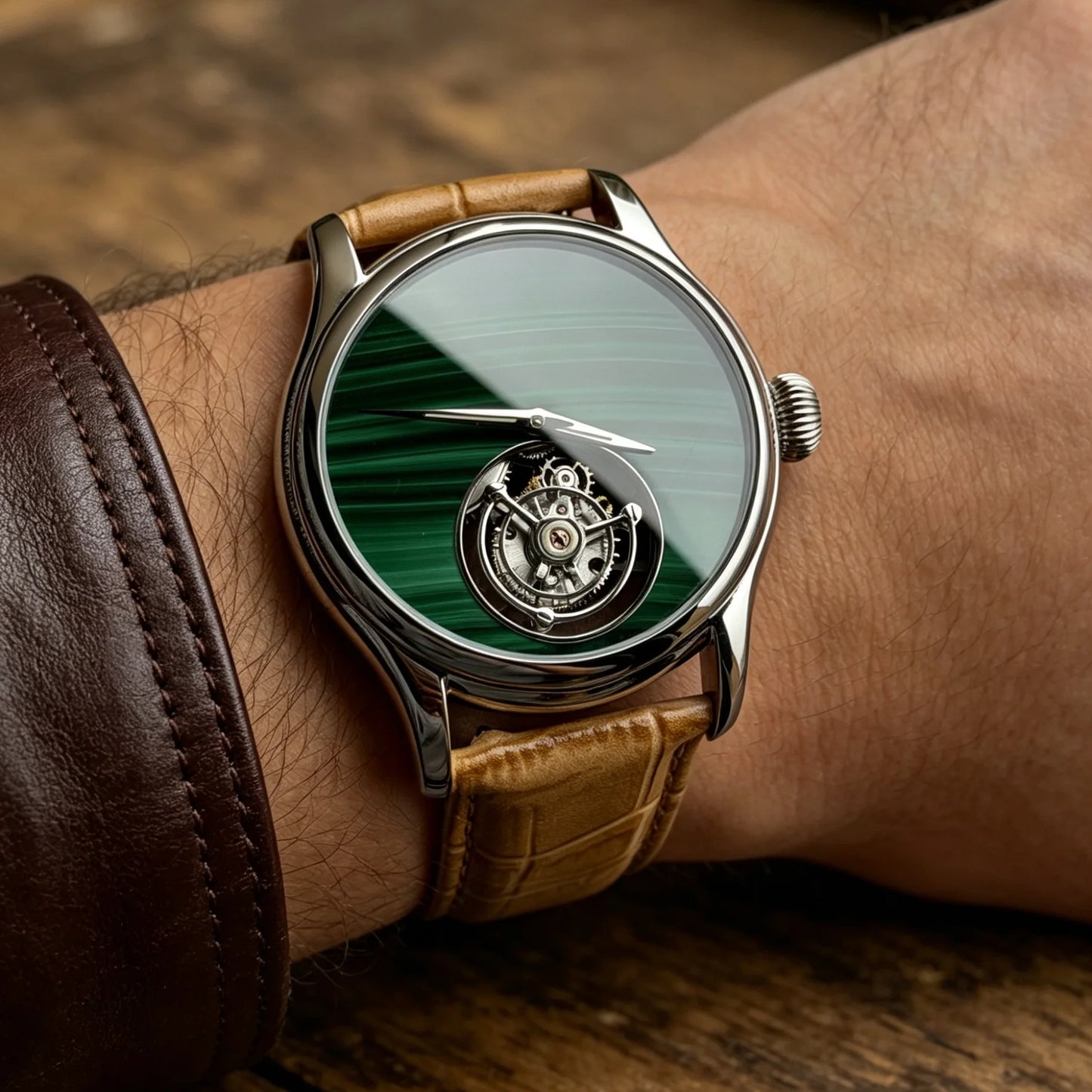 Watch Men's Sapphire Luxury Mechanical