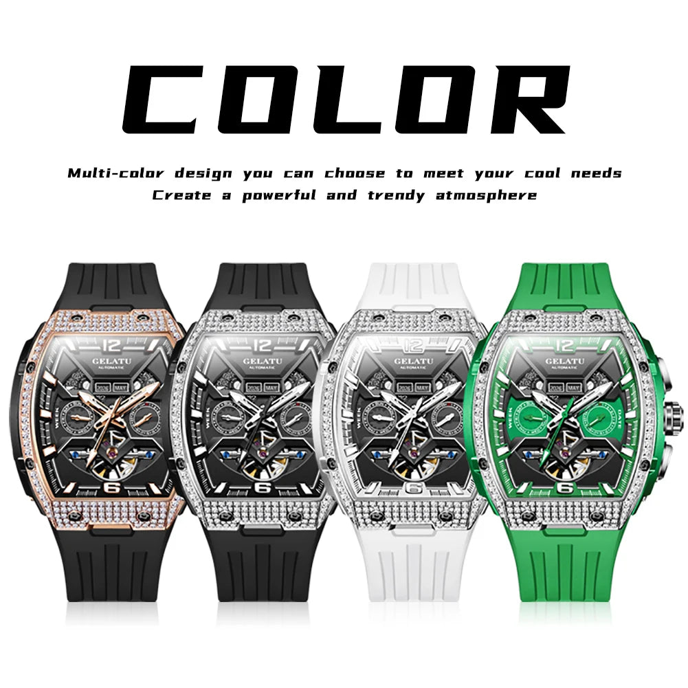 Top Brand Multifunction Men's Watch High Quality