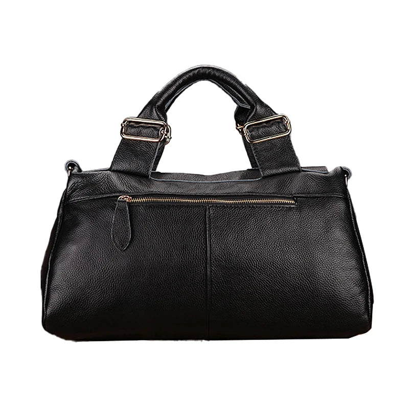 Aidrani Classic Leopard Pattern Genuine Leather Women's