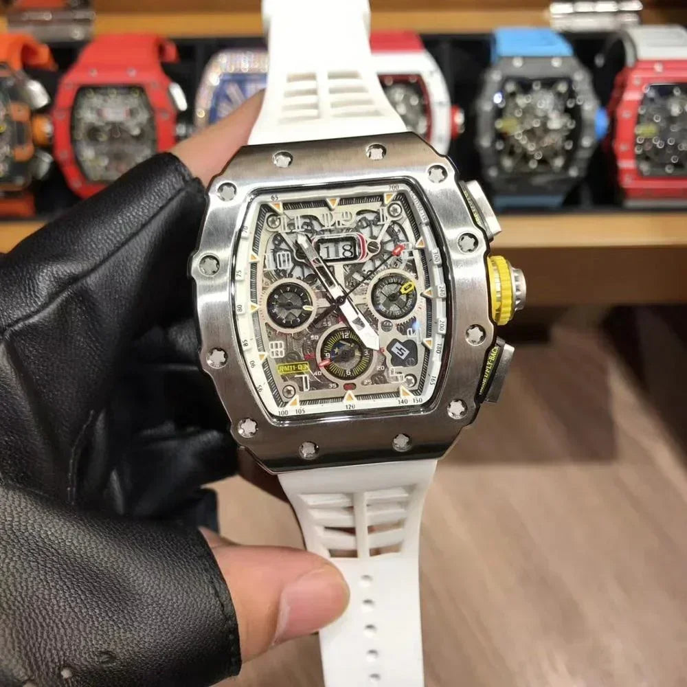 Tourbillon Stainless steel Men's automatic watch