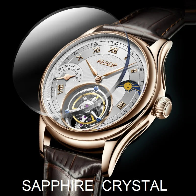 AESOP Men's Real Flying Tourbillon Mechanical
