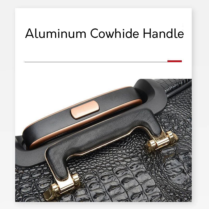 Genuine leather crocodile  for men and women