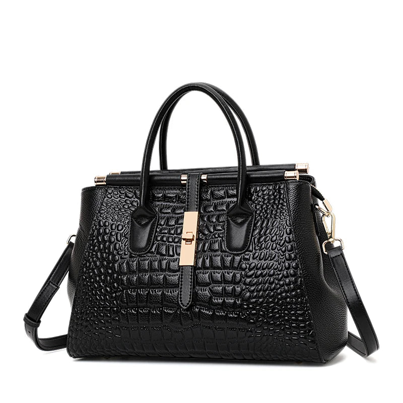 Aidrani Genuine leather women's , fashion crocodile