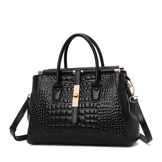 Aidrani Genuine leather women's , fashion crocodile