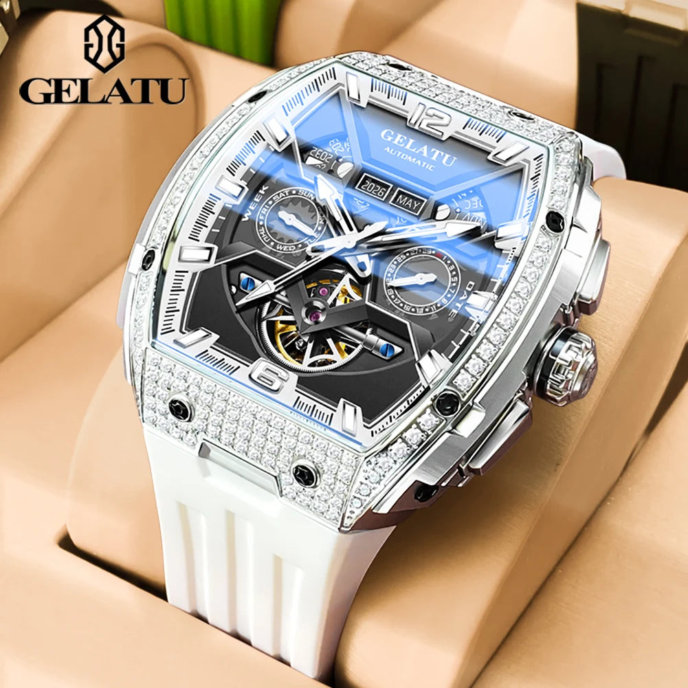 Top Brand Multifunction Men's Watch High Quality