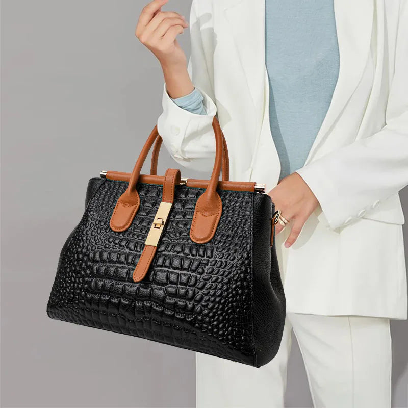 Aidrani New women's leather bag, large capacity