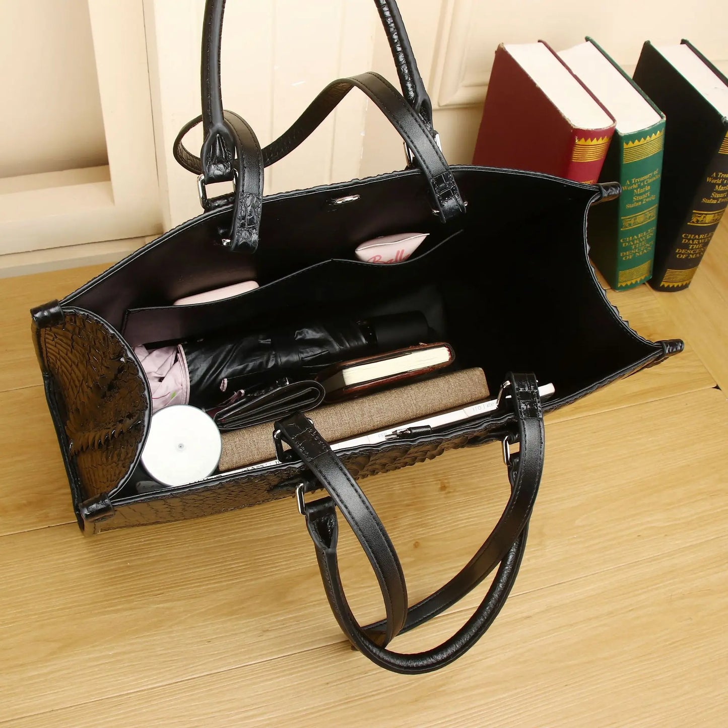 New Fashion 2026 Alligator Women Handbags Designer
