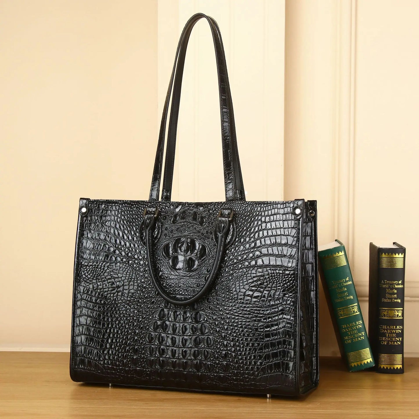New Fashion 2026 Alligator Women Handbags Designer