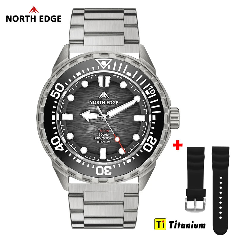 NORTH EDGE TRITON-TI Titanium Stainless Solar