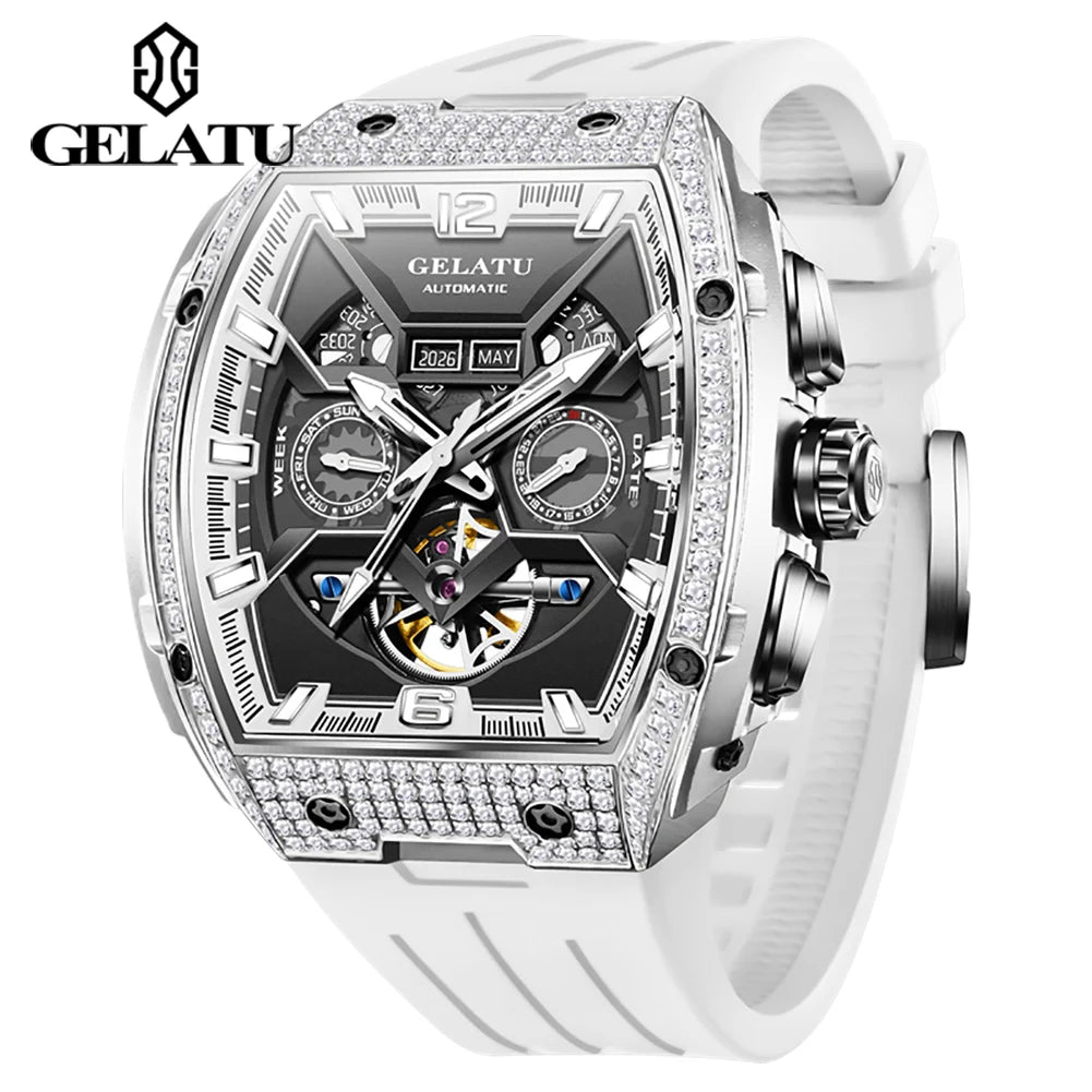 Top Brand Multifunction Men's Watch High Quality