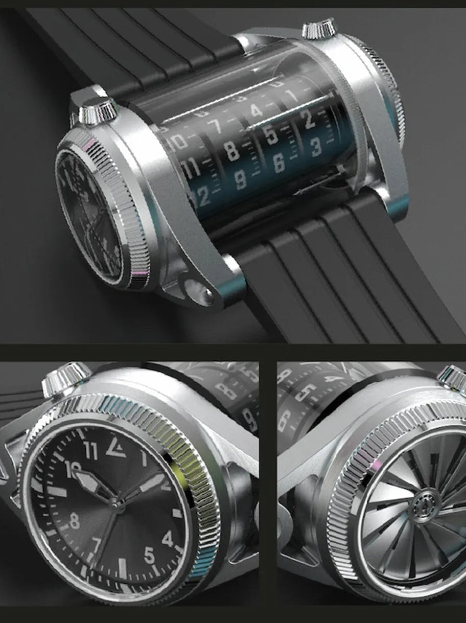 Emperor Time Machine™ – Luxury Mechanical Watch for Men