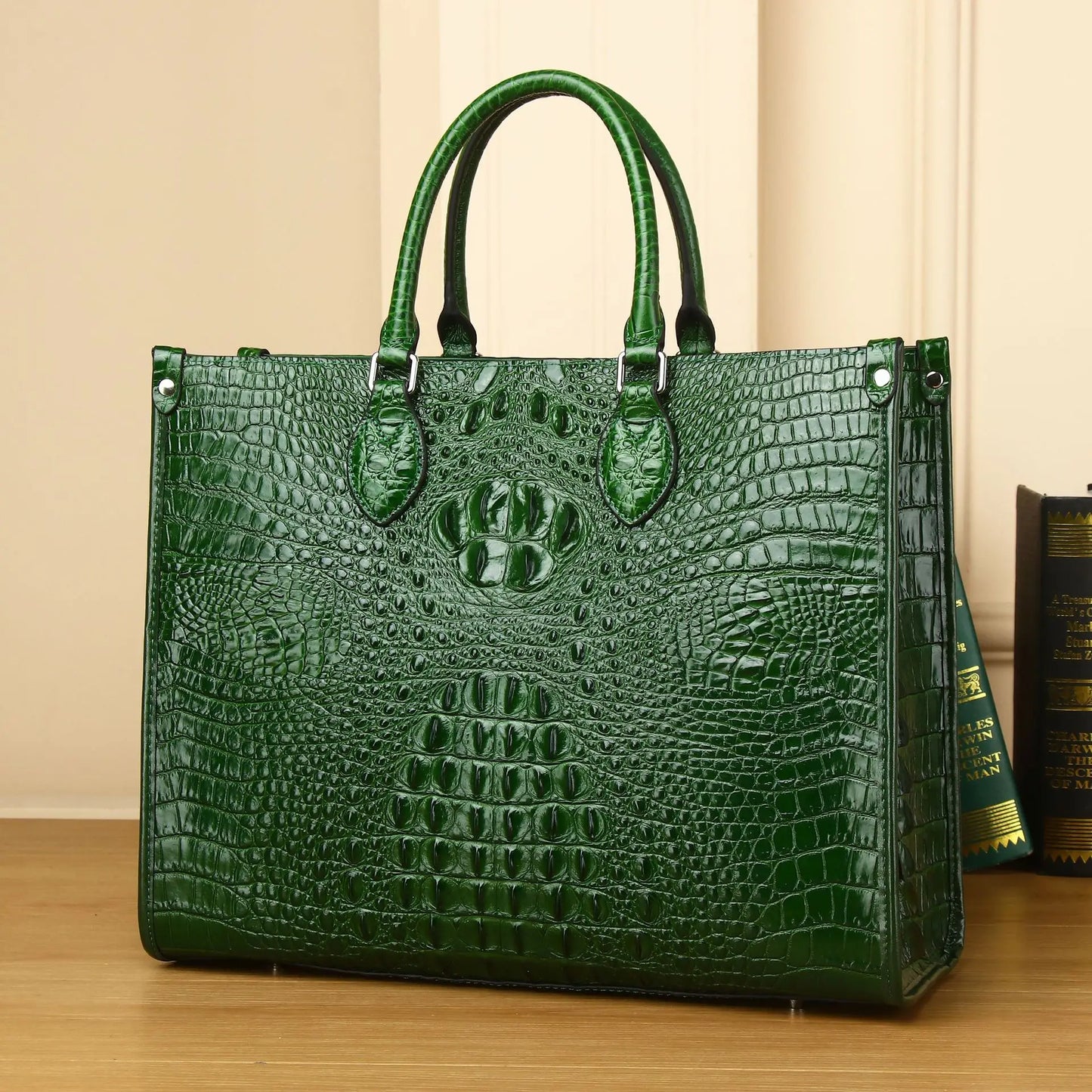 New Fashion 2026 Alligator Women Handbags Designer